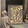 摘星星的熊猫钻石画满钻客厅小件十字绣2024砖石贴画手工带框