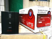 外贸（可定制)UPS电源1200VA 760w超宽稳压电脑后备30分钟
