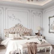 法式实木雕刻床双人大床1米8欧式床奢华婚床女生W网红床气压结构