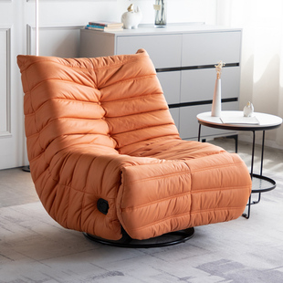 毛毛虫多功能沙发电动摇摇椅可躺旋转客厅懒人单人，沙发午睡科技布