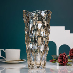 美式轻奢琉光水晶玻璃酒店花瓶