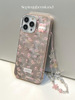 15pro可爱小兔子iphone14ProMax手机壳11粉色小清新12个性苹果13 Pro保护套挂绳