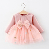 春装婴幼儿裙子6-9个月女宝宝连衣裙长袖，0-1-2-3岁小童公主裙洋气