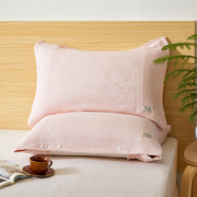 ctdma卡帝缦防滑枕巾，夏季凉感冰丝一对装单人凉爽情侣枕头巾
