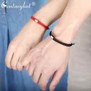 情侣磁力绳手链可DIY串珠转运珠红绳磁铁手环项链路路通配件配饰