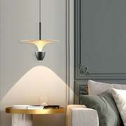 意大利设计风卧室床头吊灯北欧创意个性艺术长线吧台飞碟餐厅灯具
