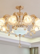 欧式吊灯客厅灯2023年水晶灯奢华大气餐厅灯现代简约简欧灯具