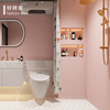 莫兰迪彩色瓷砖400800厨房浴室厕所卫生间墙砖餐厅背景纯色墙地砖