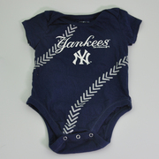 大联盟洋基NY婴儿棒球服儿童幼儿爬行服胎衣球迷服纯棉个性球迷