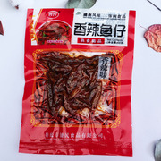 湖南妙淳香辣鱼仔冷吃熟食休闲零食大包湖南淡水甜辣味小鱼干