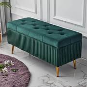 沙发凳子长方形可坐家用门口长条，服装店试衣间收纳箱储物凳换鞋凳