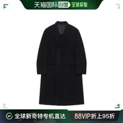 香港直邮Givenchy 双面羊毛羊绒长大衣 BMC07S12ZE