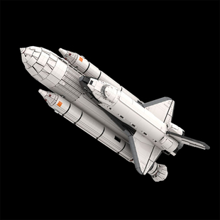nasa哥伦比亚号航天飞机模型，适配10283拼装积木玩具