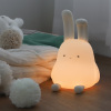 兔子拍拍灯创意硅胶，卧室伴眠台灯充电婴儿，喂奶睡眠床头护眼小夜灯