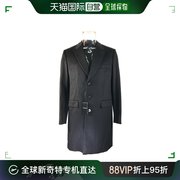 香港直邮Emporio Armani 单排扣羊毛大衣 P1L640P1641