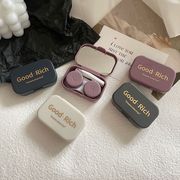 隐形眼镜盒美瞳盒子护理盒便携收纳盒，高级感伴侣盒双联盒轻便简约