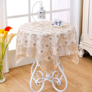 蕾丝桌布布艺长方形座椅套，餐桌椅子套餐，桌布椅套椅垫套装简约现代