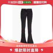 香港直邮潮奢balmain女士褪色设计中腰喇叭牛仔裤