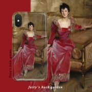 欧美油画少女Lolita手机壳美术生适用于苹果安卓等型号原创风格