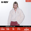 nerdy2023冬季女士短款抓毛夹克外套保暖休闲时尚上衣外套潮