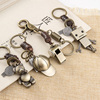 钥匙链挂件创意汽车圈，环女士韩国可爱定制书包，包包挂饰情侣钥匙扣
