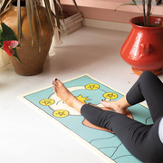 doiy西班牙便携瑜伽垫防滑可折叠运动垫子健身垫家用床边地毯卧室