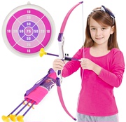 儿童弓箭射击玩具亲子，体育运动室内户外创意射箭男女孩仿真玩具