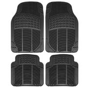 车垫脚垫防水黑色车用通用型塑料，汽车易清洗(易清洗)垫子四季防滑胶垫塑料