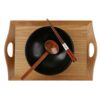 日式木质火锅龟壳勺筷子套装味，千拉面勺汤勺，餐具吃螺蛳粉环保勺子