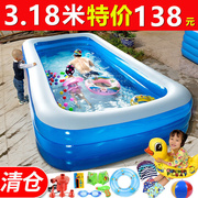 儿童游泳池充气加厚家用室内小孩超大户外大型水池婴儿家庭洗澡池