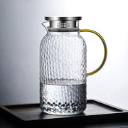 玻璃茶壶耐高温冷水壶凉水壶，家用开水壶泡茶壶，耐热防爆冷水杯凉杯