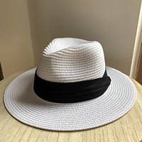 男女可折叠女白色，礼帽夏季遮阳帽