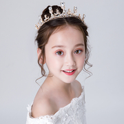 儿童头饰公主发箍生日女童王冠水晶，发饰韩版小女孩，可爱小饰品