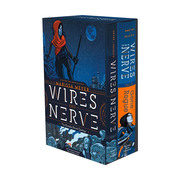 英文原版 Wires and Nerve 青少年科幻漫画2册盒装 月族作者 玛丽莎梅尔 英文版 进口英语原版书籍
