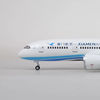 波音787厦门航空厦航 带轮子带灯仿真拼装民航客机飞机模型礼物