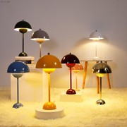 现代设计酒店民宿LED台灯简约轻奢帽子蘑菇时尚卧室书房创意节能