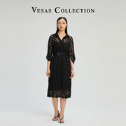 Vesas Collection唯尚女装 连衣裙 精致蕾丝裙子 浪漫情怀