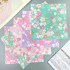 15厘米正方形彩色纸烫金，樱花日式和风手工折纸，叠千纸鹤专用纸