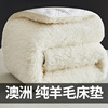羊毛床垫软垫加厚保暖褥子双人，家用垫褥垫被，冬季羊羔绒床垫子冬天