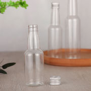 酒瓶空瓶50ml100ml150ml塑料瓶啤酒瓶铝盖瓶瓶试用瓶小分装瓶