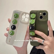 芥末绿饼干腕带适用于苹果se2手机壳iphone7个性，创意8plus6splus趣味小众i5s直边全包套4代p情侣女潮外壳