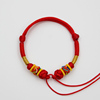 宝宝半成品手绳可穿珠原创设计婴儿童红绳子手链转运珠手绳