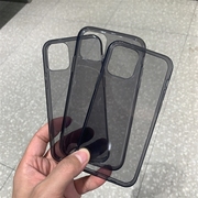 高级墨水黑灰色适用iQOO8/7手机壳vivoS10pro果冻neo5软壳x60/S9e