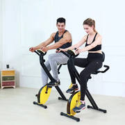 动感单车家用折叠静音健身车，室内磁控车运动健身脚踏自行健身器材