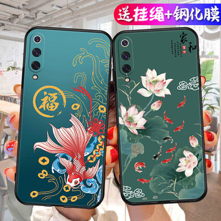 适用于小米9se手机壳xiaomi 9se软套M1902F1A全屏模se钢化膜M1903F2A卡通MIUIxiaomi个性m9se老人用九se