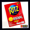 RITZ利是饼薄脆经典原味黑椒味苏打饼干休闲零食品