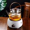 陶瓷电陶炉围炉煮茶壶，玻璃烧水壶家用茶具电热，茶炉小型煮茶器套装