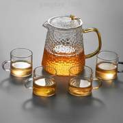 茶水带红茶耐高温泡泡分离玻璃大容量家用茶具过滤茶壶杯专用套