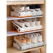 省空间收纳鞋架双层鞋托架神器，鞋柜分层隔板整理放鞋子拖鞋置物架