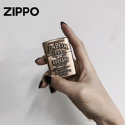 打火机zippo正版纯铜贴章杰克丹尼占酒标美版，在册送男友礼物